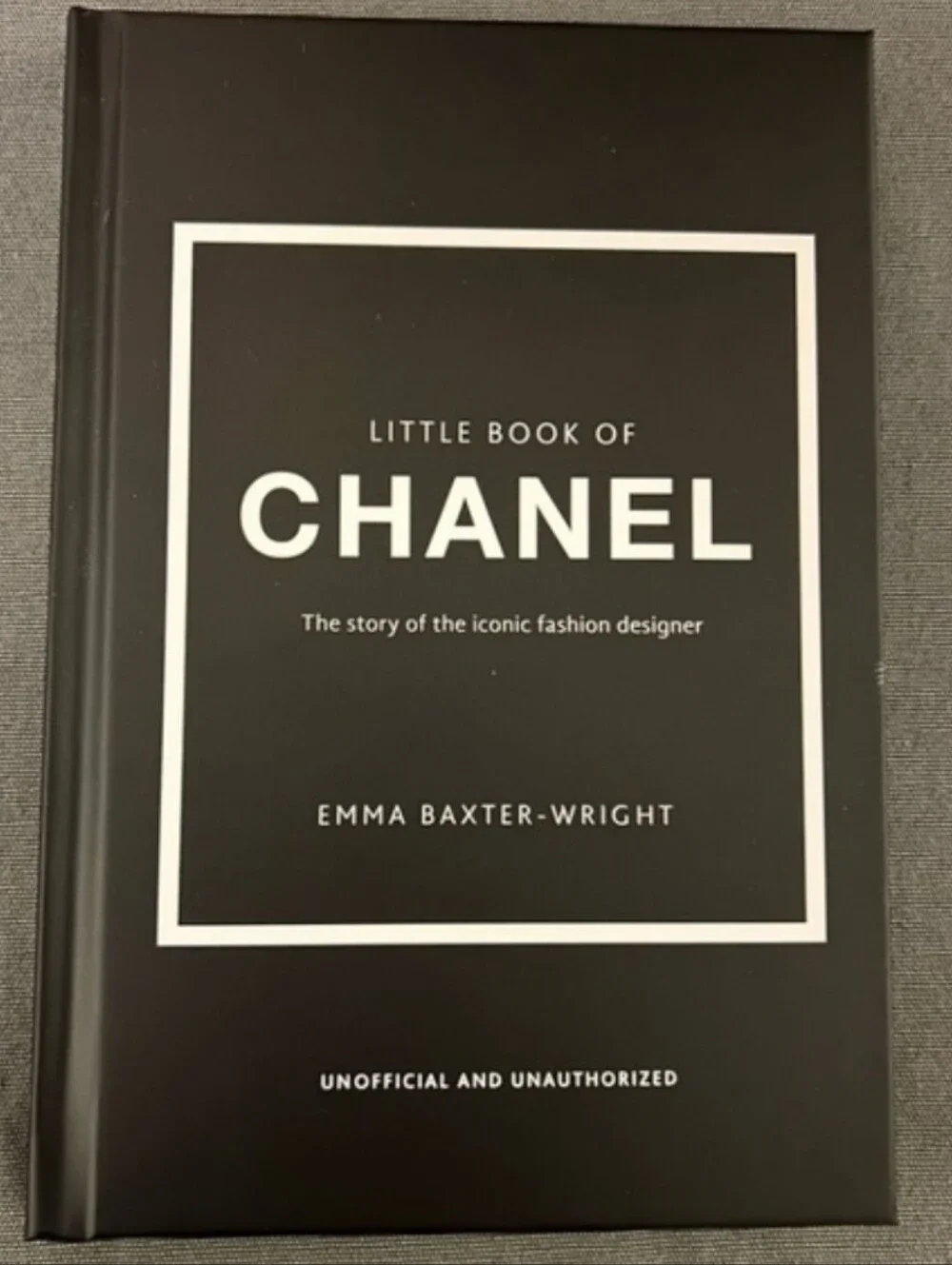 CHANEL Hardcover Book in Black and White